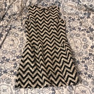 Fun and Flirty Chevron Dress